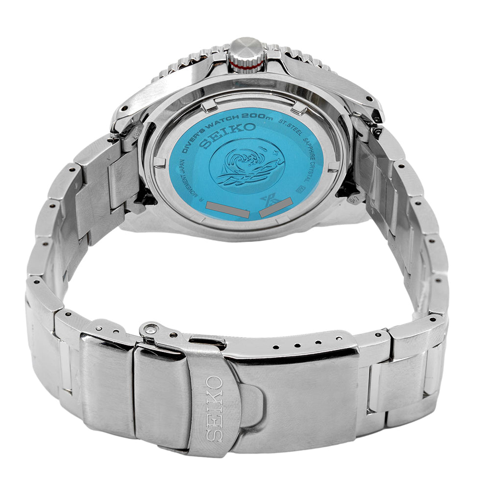 Seiko Men's SNE589P1 Prospex Black Dial Solar 200m Watch