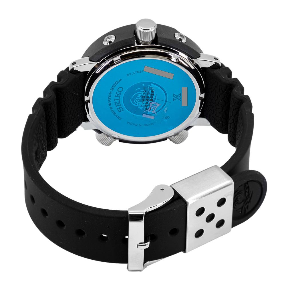 Seiko Men's SNJ025P1 Prospex Solar Arnie Black Dial Watch