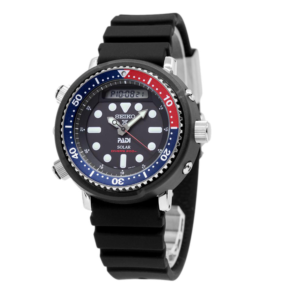 Seiko Men's SNJ027P1 Prospex Solar Arnie Watch