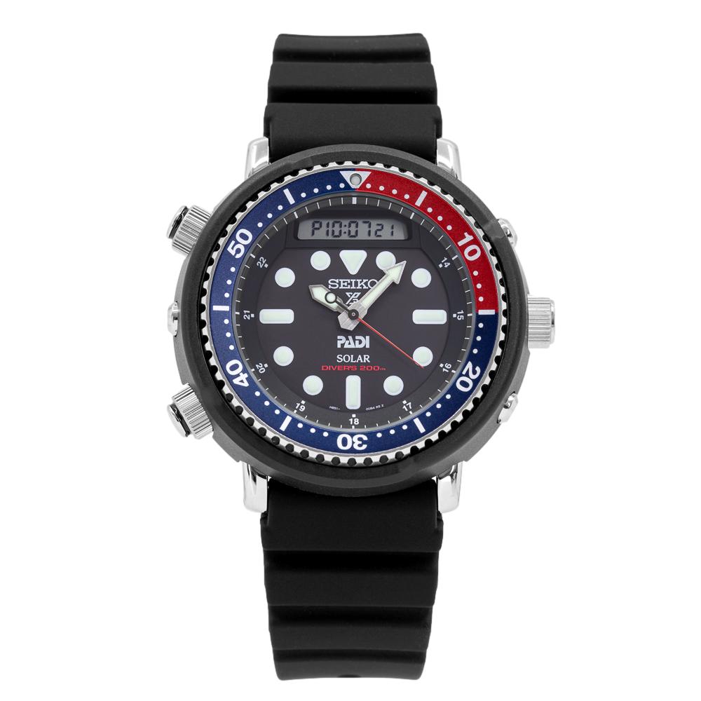 Seiko Men's SNJ027P1 Prospex Solar Arnie Watch
