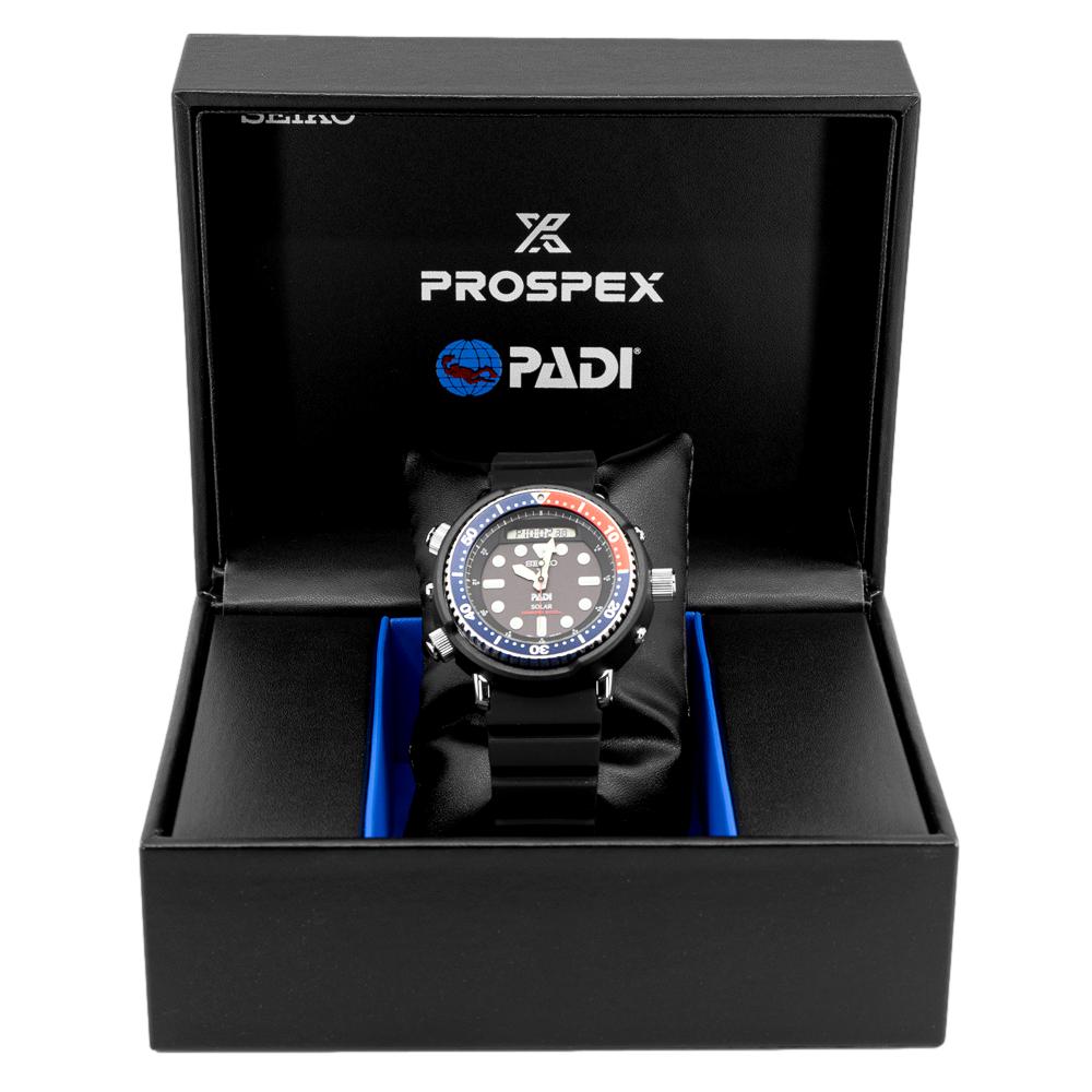 Seiko Men's SNJ027P1 Prospex Solar Arnie Watch