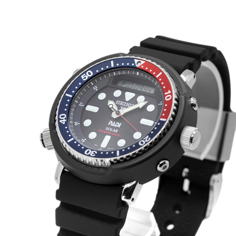 Seiko Men's SNJ027P1 Prospex Solar Arnie Watch