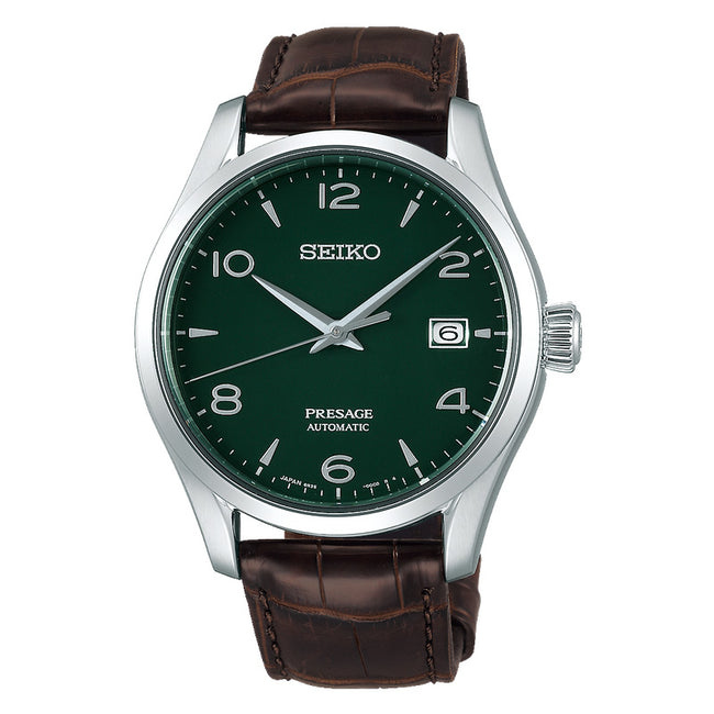 Seiko Men's SPB111J1 Presage Limited Edition Green Dial Watc