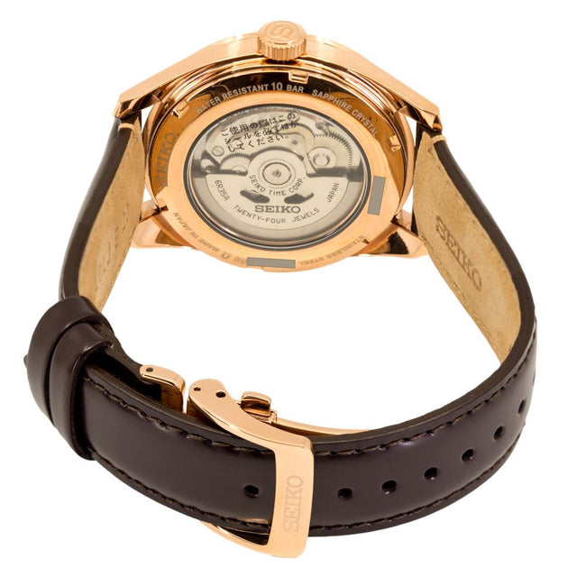 Seiko Men's SPB170J1 Presage Sharp Edged Date Display Watch