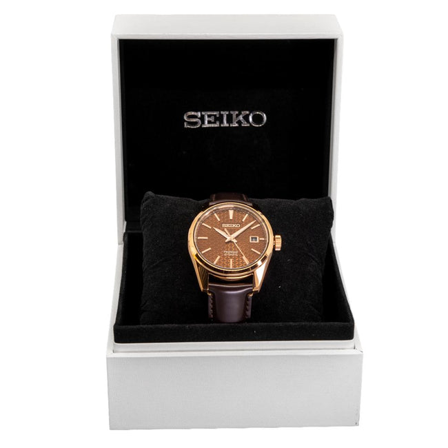 Seiko Men's SPB170J1 Presage Sharp Edged Date Display Watch