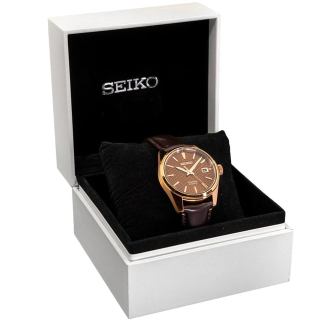 Seiko Men's SPB170J1 Presage Sharp Edged Date Display Watch