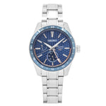 Seiko Men's SPB217J1 Presage GMT Blue Dial Automatic
