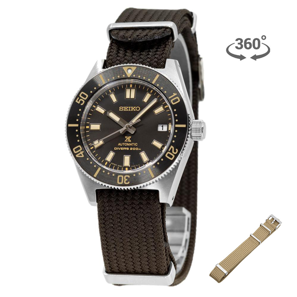 SPB239J1-Seiko Men's SPB239J1 Prospex Black Dial Watch