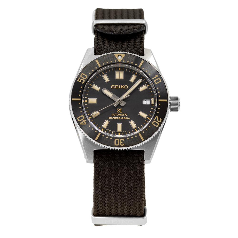 SPB239J1-Seiko Men's SPB239J1 Prospex Black Dial Watch