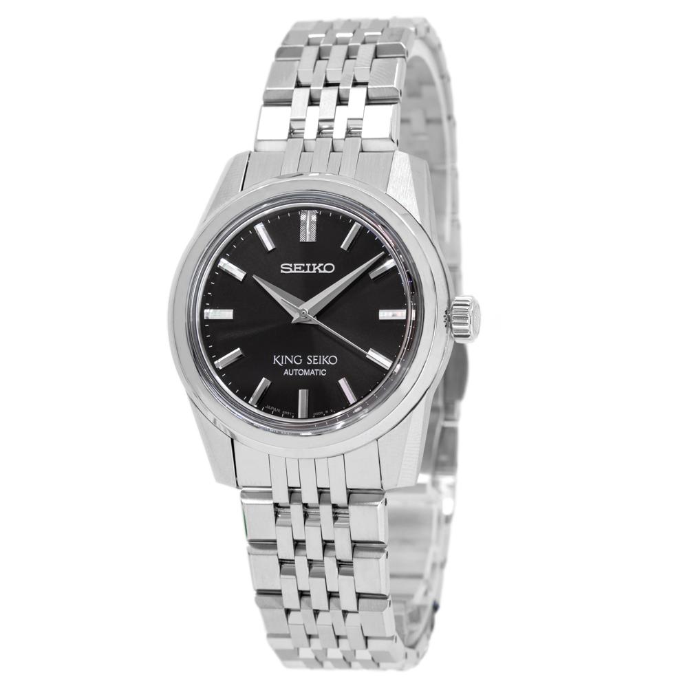 Seiko Men's SPB283J1 King Seiko Black Dial Auto Watch