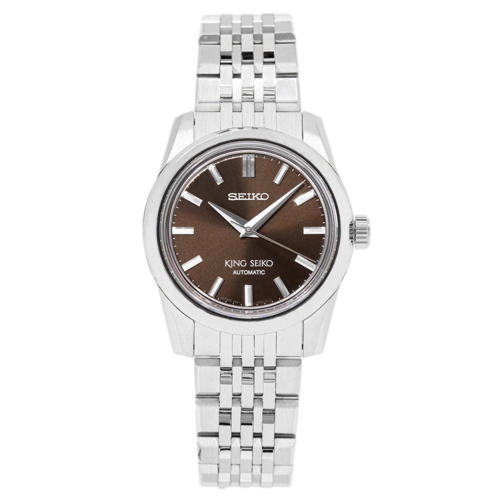 Seiko Men's SPB285J1 King Seiko Brown Dial Automatic