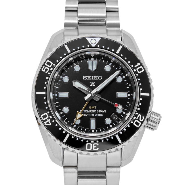 Seiko Men s SPB383J1 Prospex Dark Depht GMT Auto