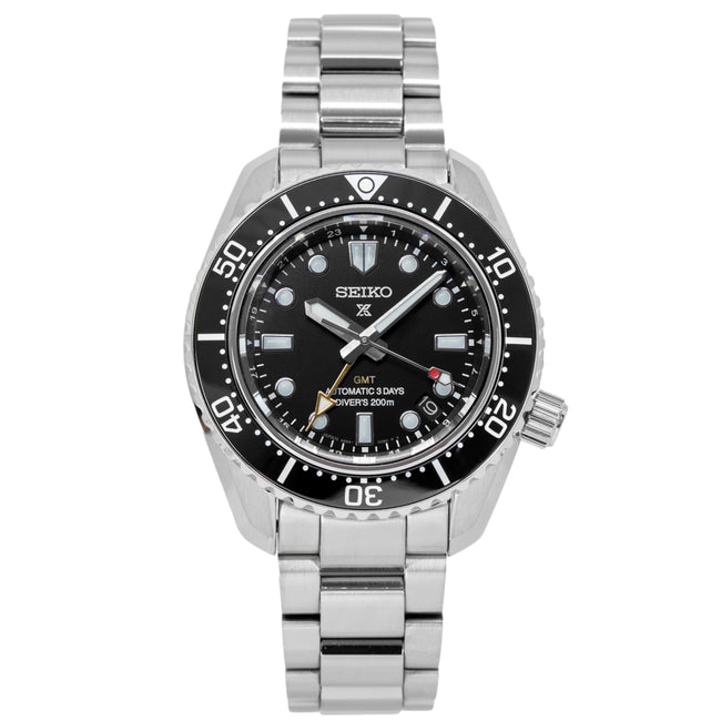 Seiko Men s SPB383J1 Prospex Dark Depht GMT Auto