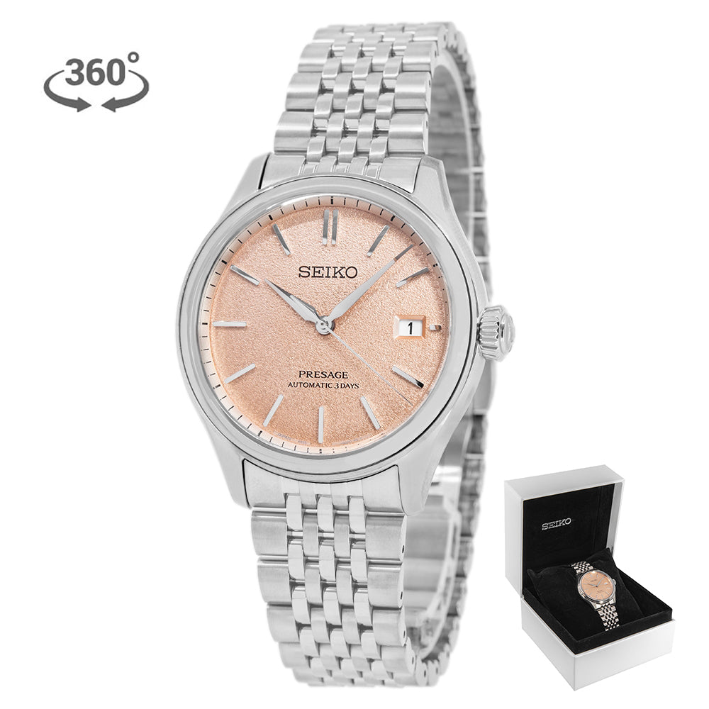 Seiko Men's SPB467J1 Presage Stainless Steel Automatic