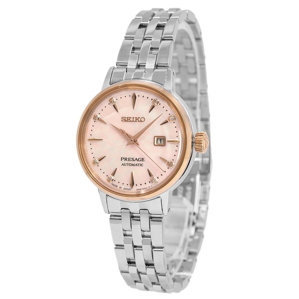 Seiko Women's SRE012J1 Presage Cocktail Pink Lady Auto