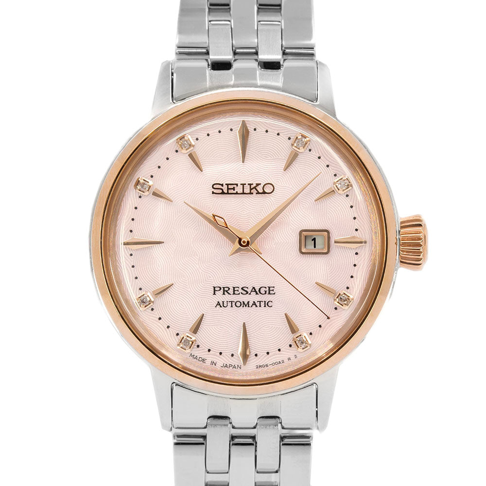 Seiko Women's SRE012J1 Presage Cocktail Pink Lady Auto