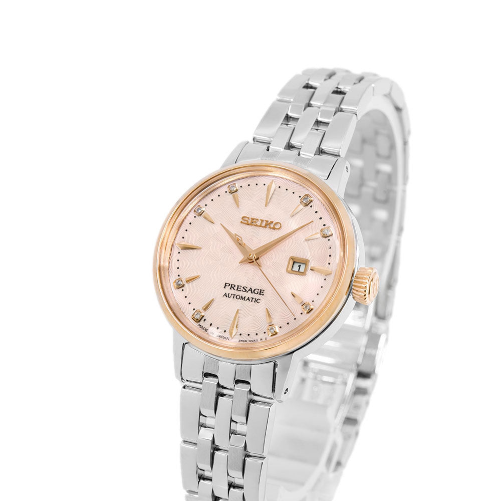 Seiko Women's SRE012J1 Presage Cocktail Pink Lady Auto