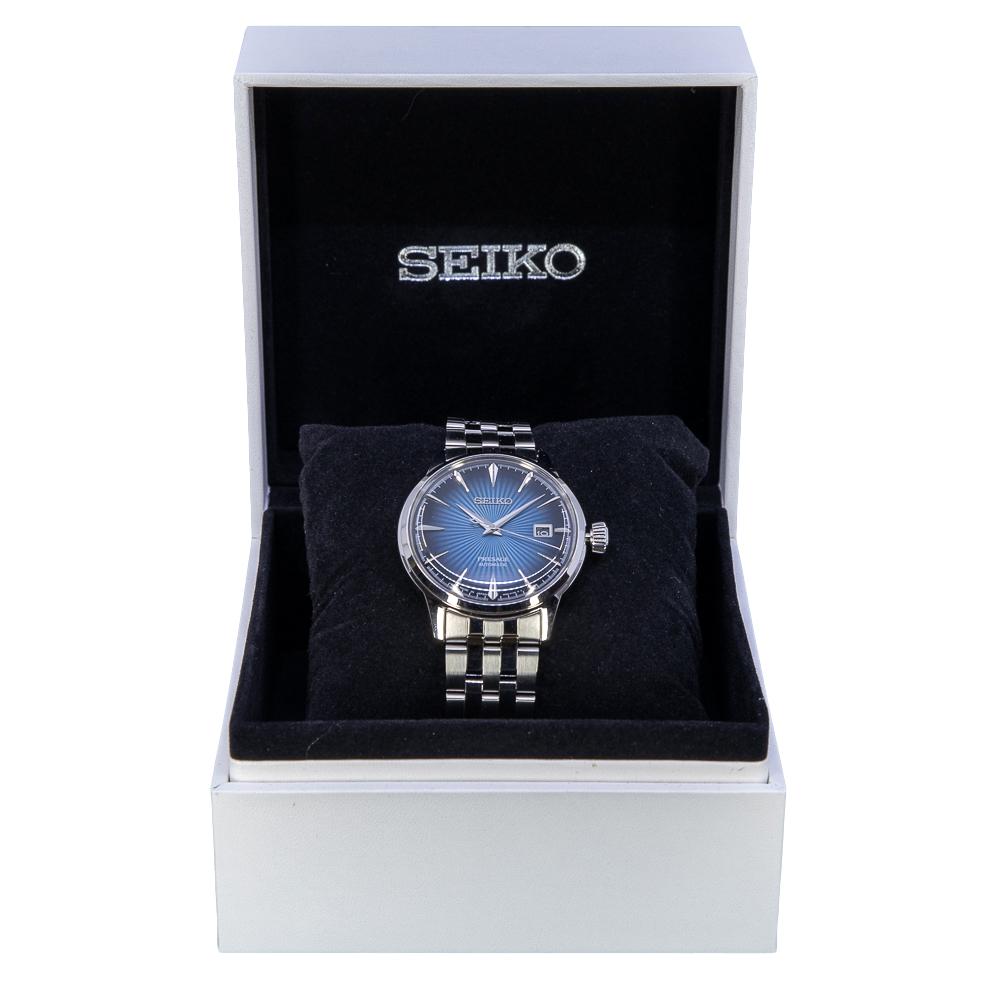 Seiko Men's SRPB41J1 Presage Cocktail Blue Dial Auto