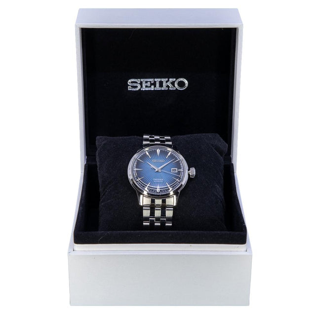Seiko Men's SRPB41J1 Presage Cocktail Blue Dial Auto