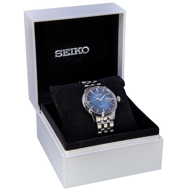 Seiko Men's SRPB41J1 Presage Cocktail Blue Dial Auto