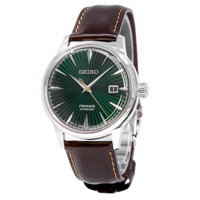 Seiko Men's Presage SRPD37J1 Green Dial Watch