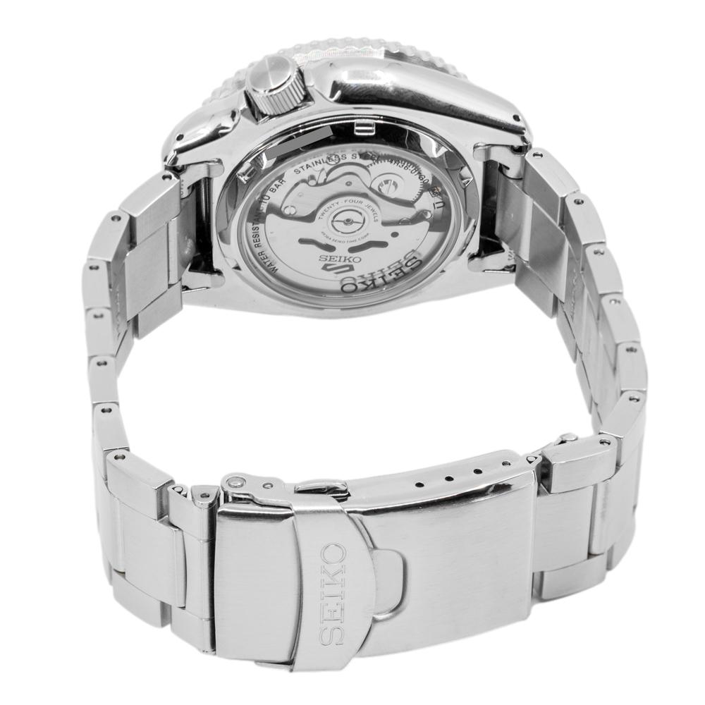 Seiko Men's SRPD55K1 5 Sports Black Dial Dial Watch