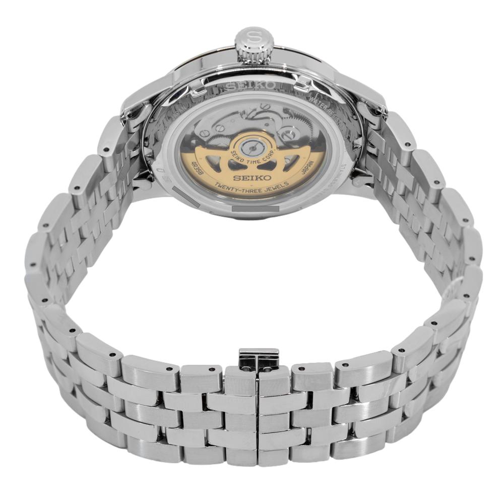 Seiko Men's SRPE15J1 Presage Green Dial Watch