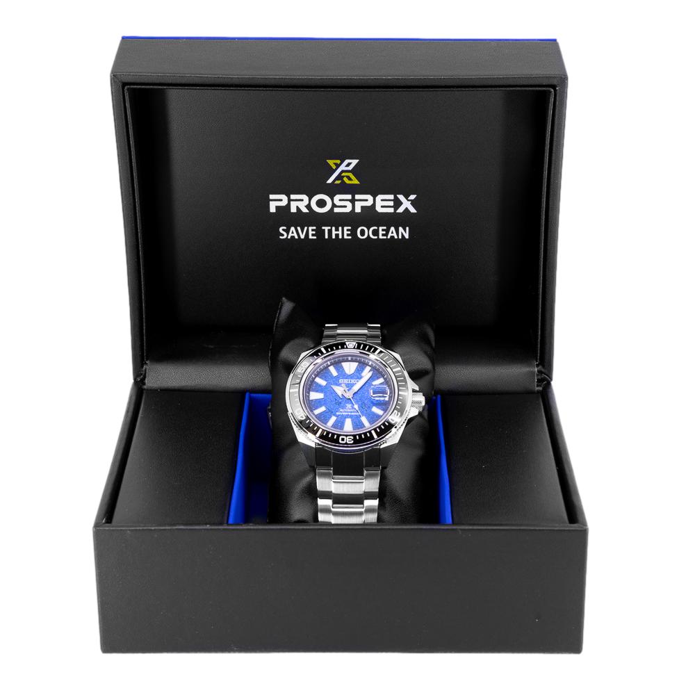 Seiko Men's SRPE33K1 Prospex Blue Dial Watch