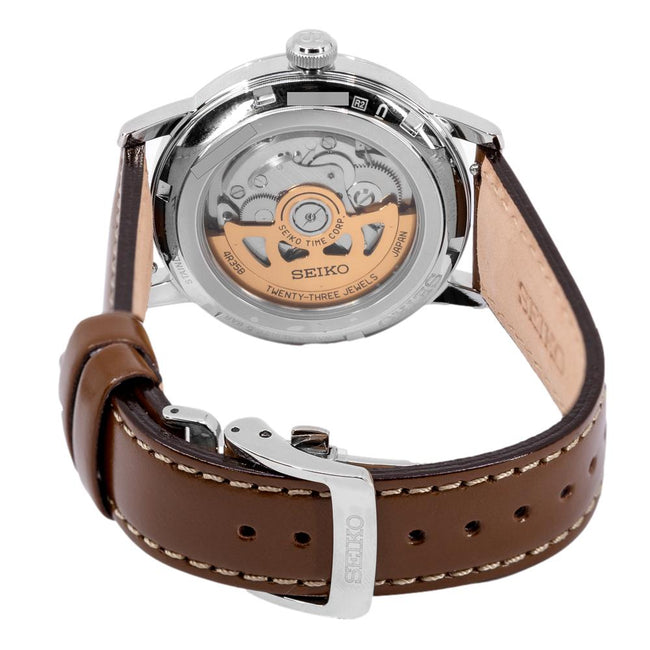 Seiko Men's SRPE45J1 Presage Geen Dial Watch