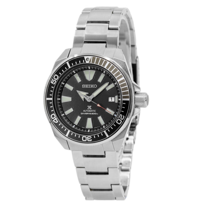 Seiko Men s SRPB51K1 SRPF03K1 Prospex Black Dial Steel Watch