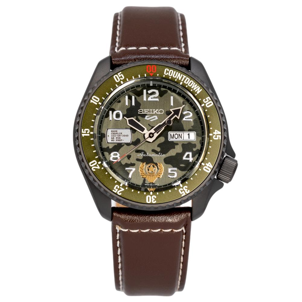 Seiko Men's SRPF21K1 Street Fighter V Guile Lt.Ed Watch