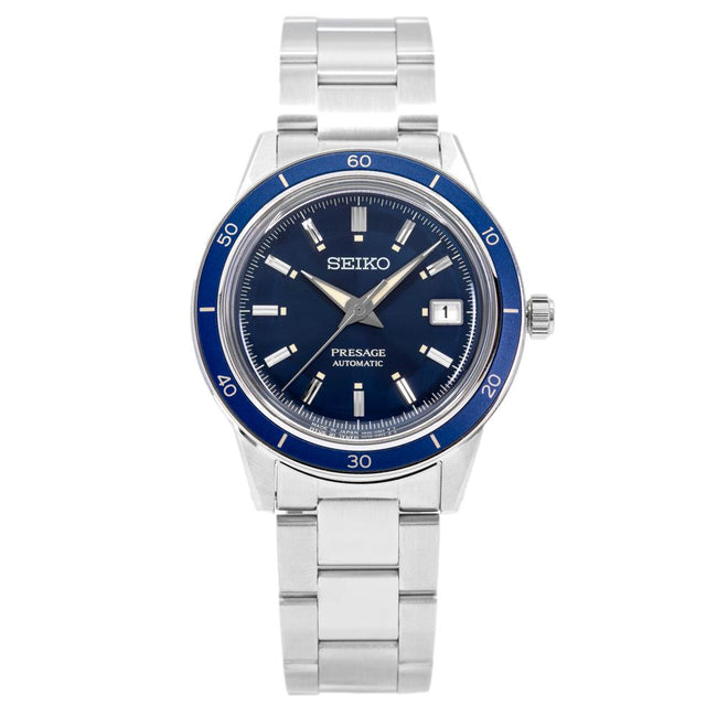 Seiko Men's SRPG05J1 Presage Auto Blue Dial Watch