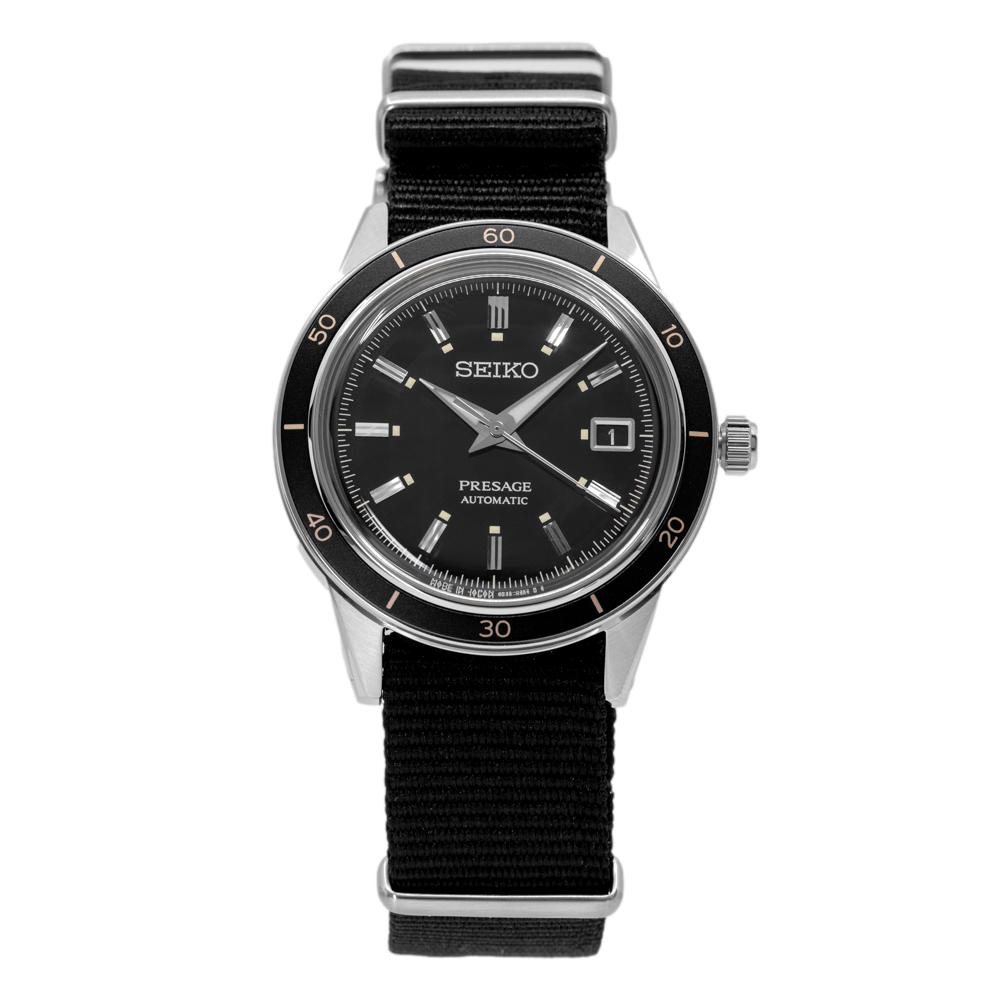 Seiko Men's SRPG09J1 Presage Black Dial Lt.Ed Watch