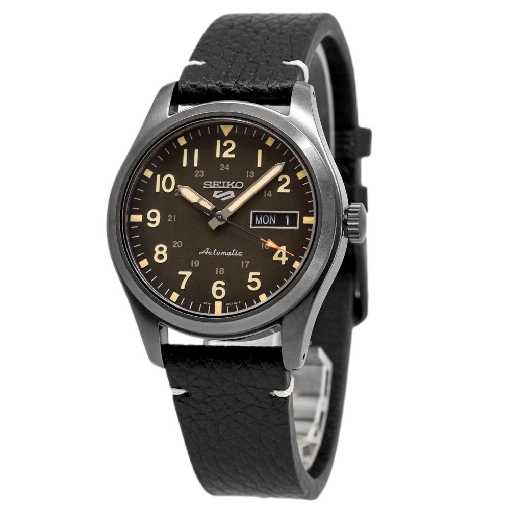 Seiko Men's SRPG41K1 Sport Black Dial Auto Watch