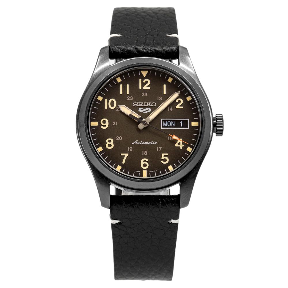 Seiko Men's SRPG41K1 Sport Black Dial Auto Watch