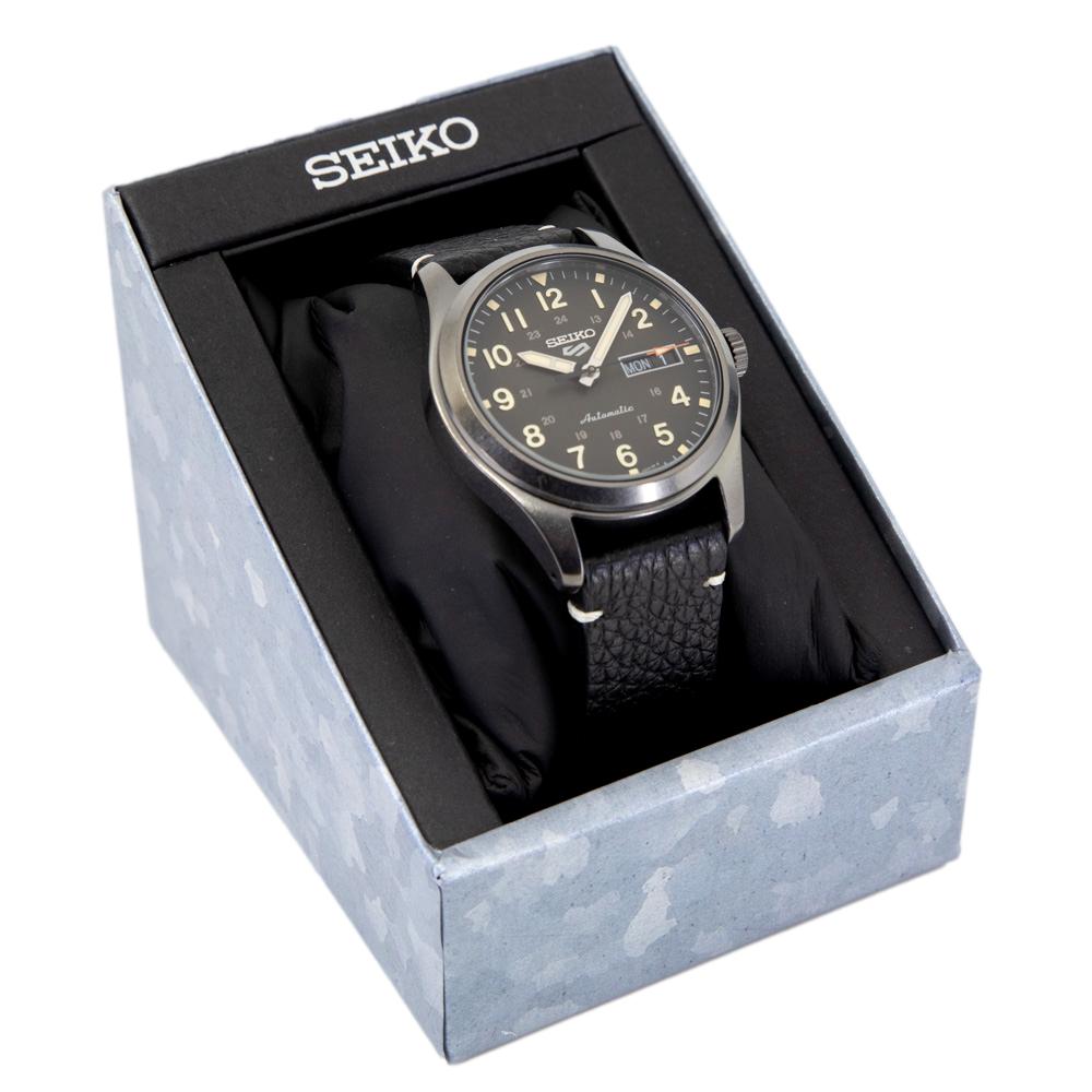 Seiko Men's SRPG41K1 Sport Black Dial Auto Watch