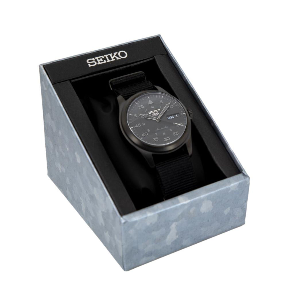 SRPJ11K1-Seiko Men's SRPJ11K1 Sports Auto Black Dial Watch