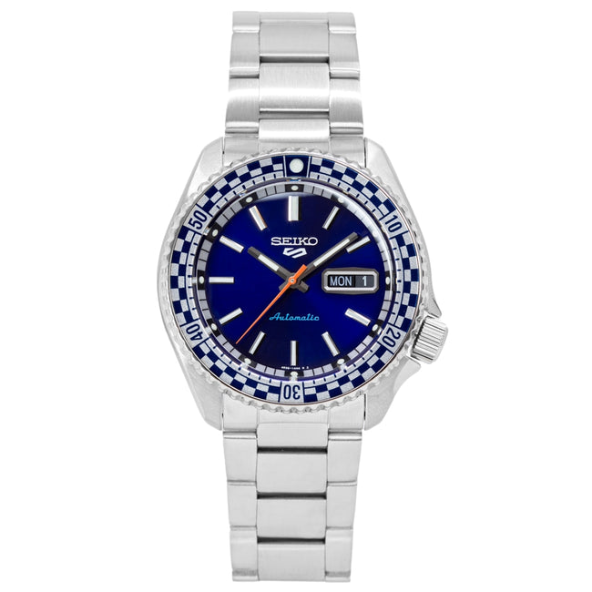 Seiko SRPK65K1 5 Sports Checker Flag Auto