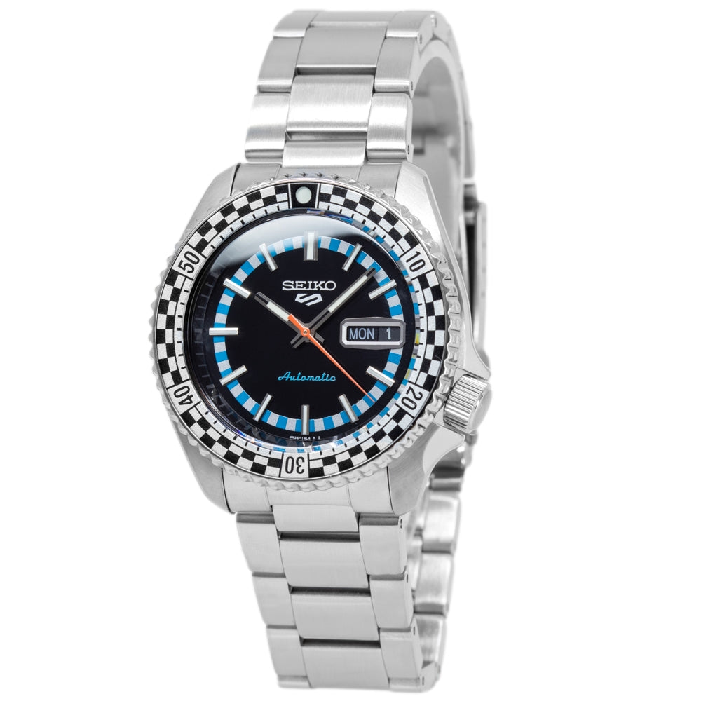 Seiko SRPK67K1 5 Sports Checker Flag Auto