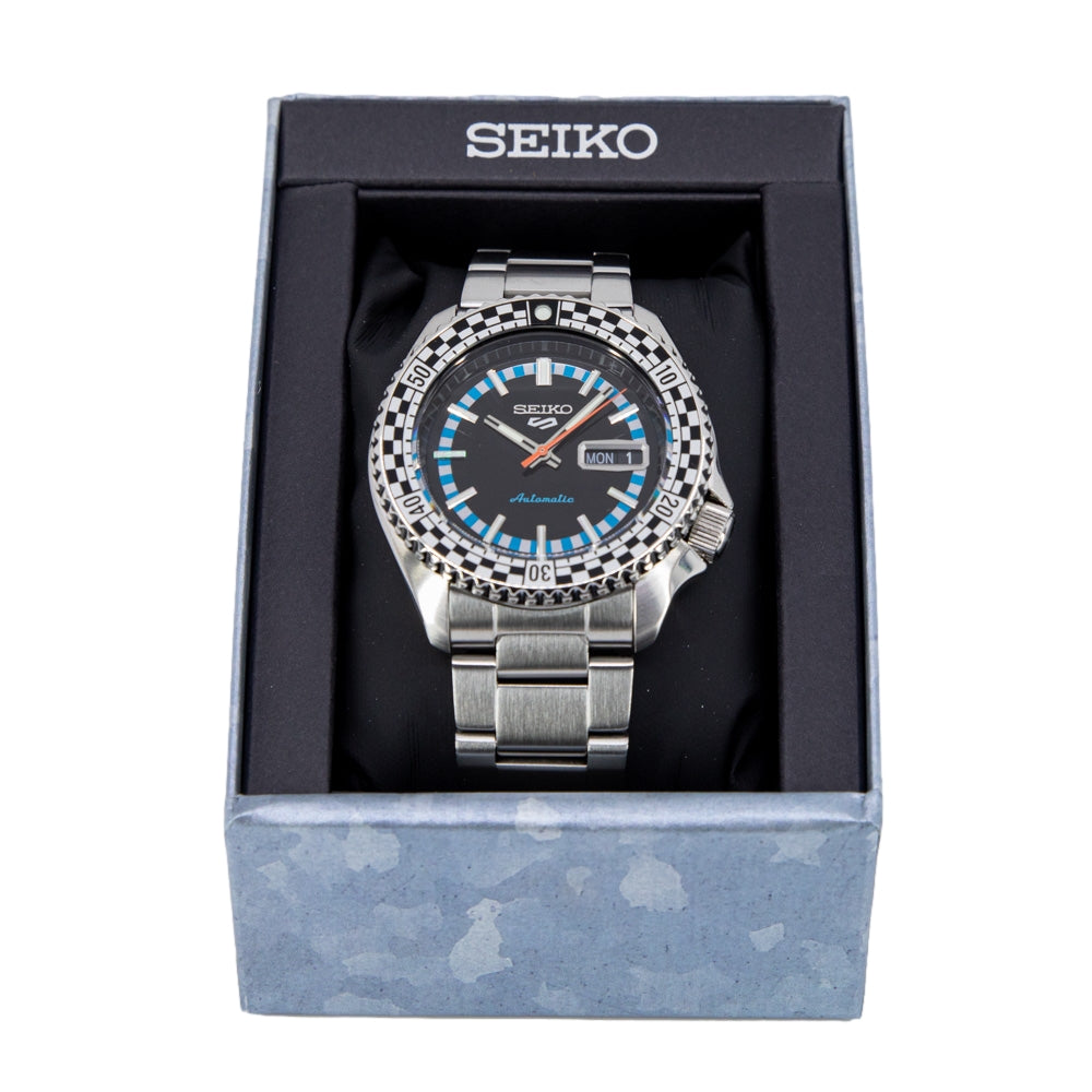 Seiko SRPK67K1 5 Sports Checker Flag Auto
