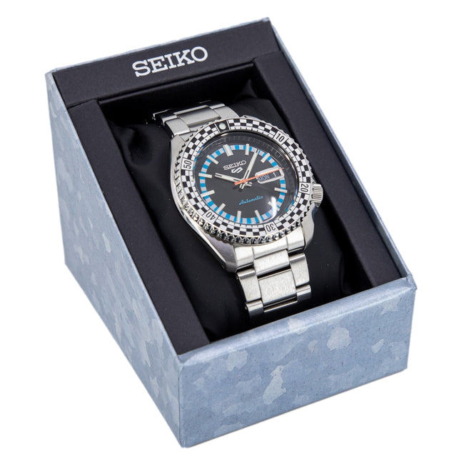 SRPK67K1-Seiko SRPK67K1 5 Sports Checker Flag Auto
