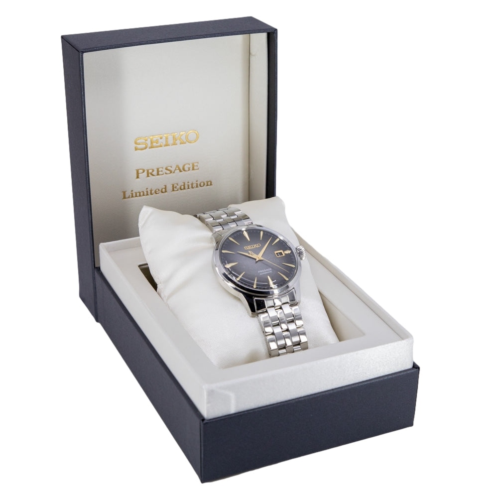 Seiko Men's SRPK93J1 Presage Cocktail Star Bar Auto Ltd. Ed.