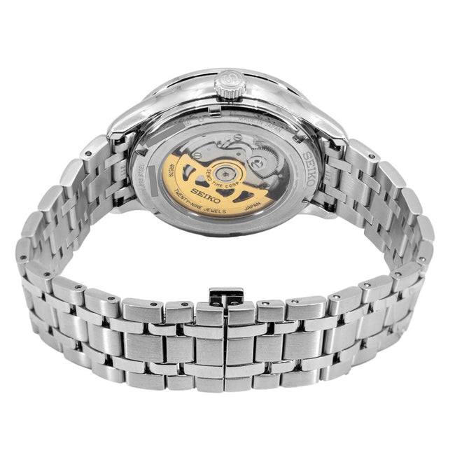 Seiko Men's SSA395J1 Presage Japanese Garden Auto White Dial
