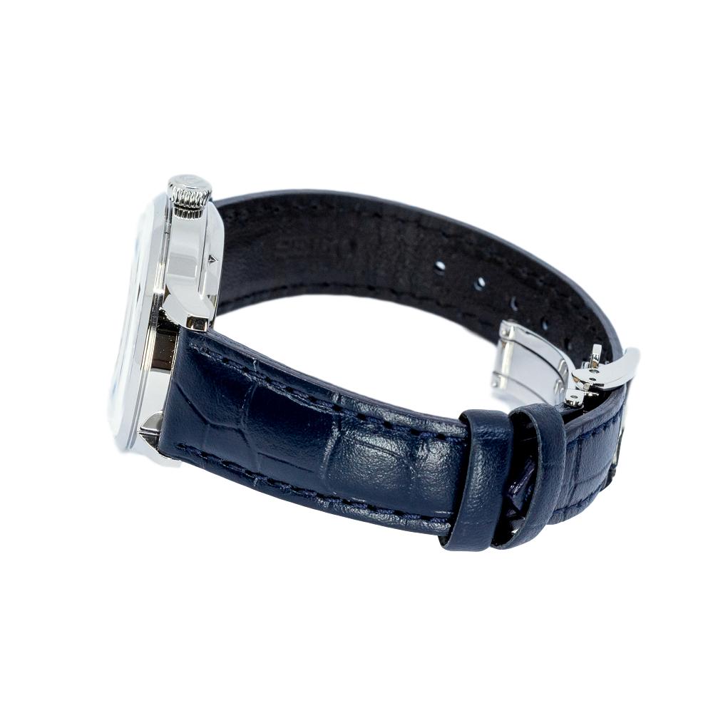 Seiko Unisex SSA405J1 Presage Open Heart Blue Auto