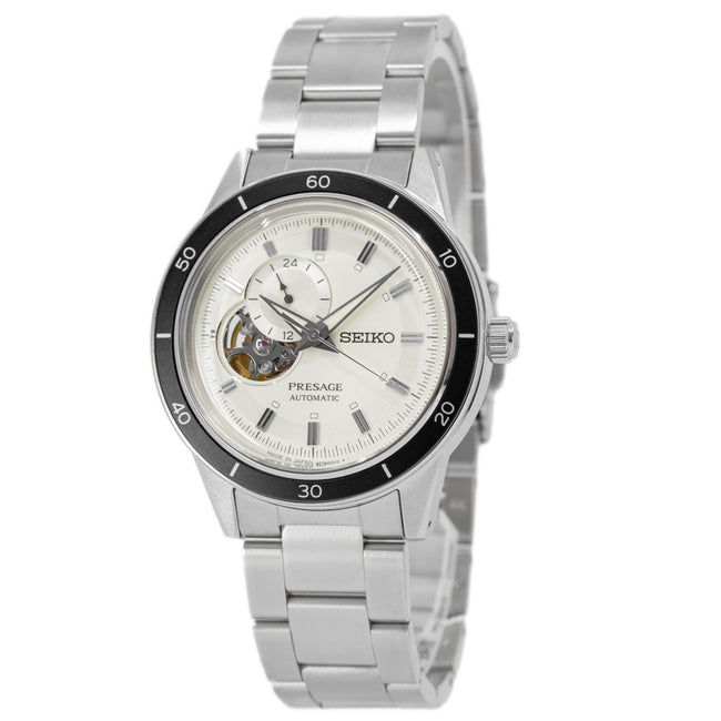 Seiko Men's SSA423J1 Open Balance White Dial Watch