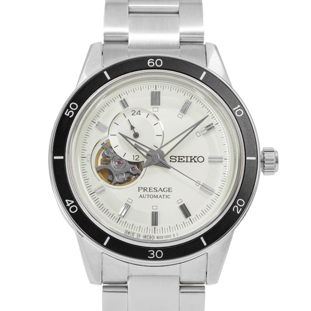 Seiko Men's SSA423J1 Open Balance White Dial Watch
