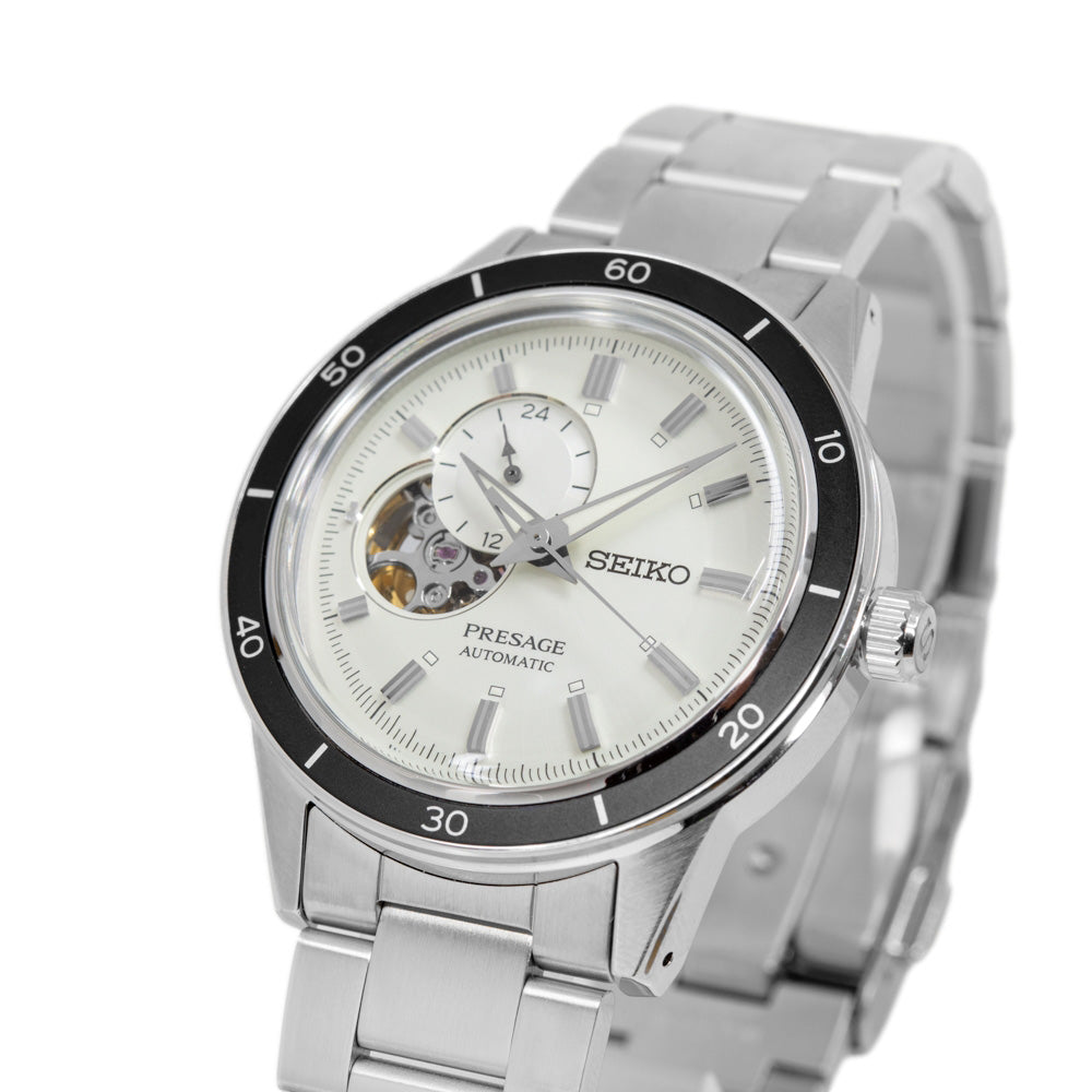 Seiko Men's SSA423J1 Open Balance White Dial Watch