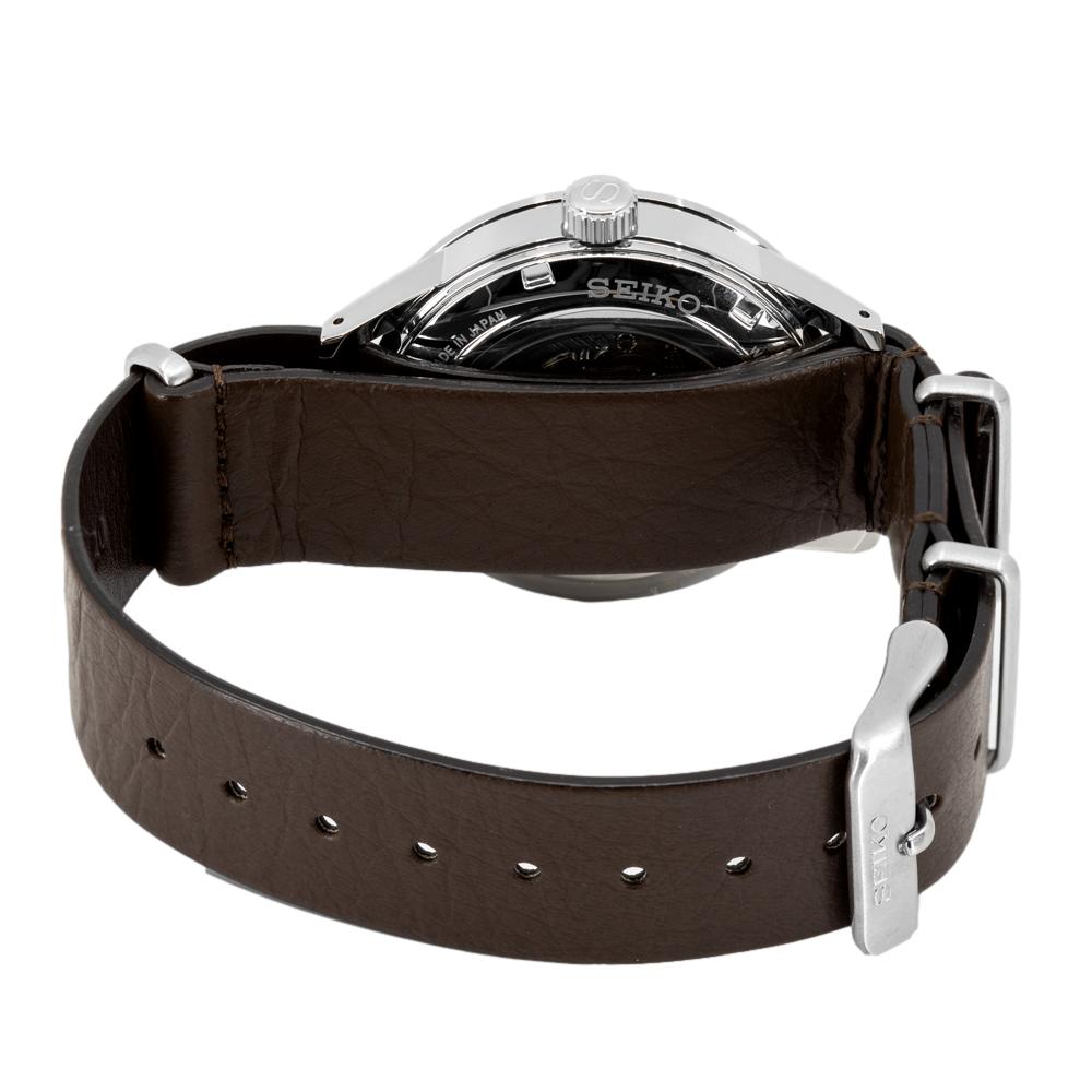 Seiko Men's SSA451J1 Presage Green Dial Watch