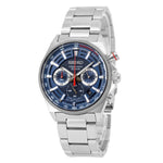 Seiko Men's SSB407P1 Sports Blue Dial Chrono  Watch