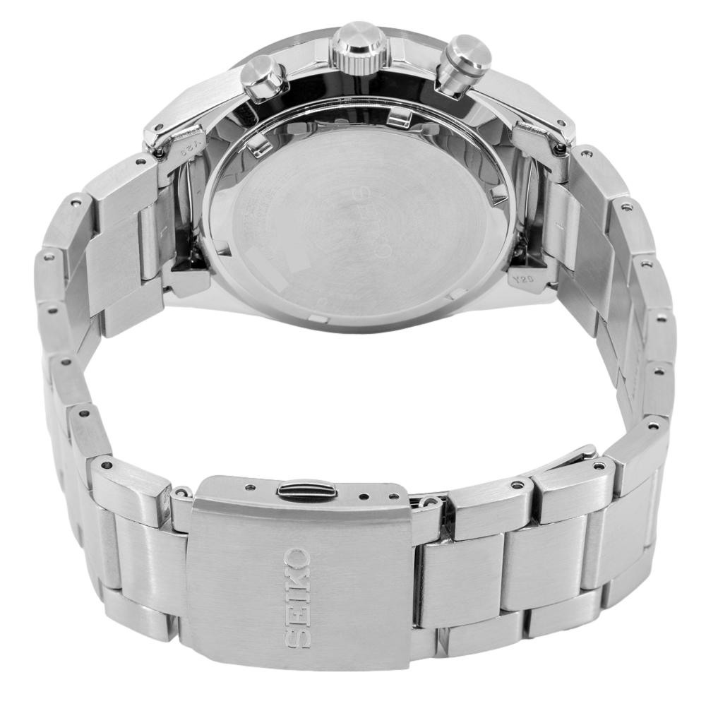 Seiko Men's SSB407P1 Sports Blue Dial Chrono  Watch